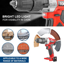 Load image into Gallery viewer, TOPEX 20V Cordless Power Tool Kit Cordless Drill Angle Grinder w/ 4.0Ah Battery &amp; Fast Charger
