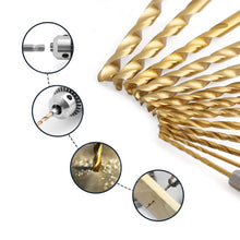 Load image into Gallery viewer, TOPEX 204PC Combination Titanium Drill Bit Set Screw Bits for Metal Wood Masonry