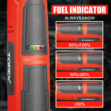 Load image into Gallery viewer, TOPEX 3/8&quot; 12V Cordless Electric Ratchet Wrench 45NM/33.2ft-lbs 300RPM Variable Speed &amp; LED Light