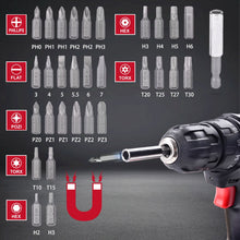 Load image into Gallery viewer, TOPEX 20V Combo Kit Hammer Drill Impact Driver Light Leaf Blower w/ 2 Batteries