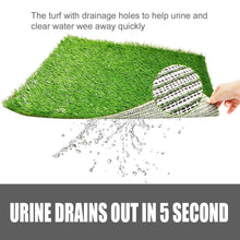 Load image into Gallery viewer, truepal Artificial Grass Dog Pee Pad Potty - Artificial Grass Patch for Dogs - Pet Litter Box