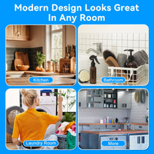 Load image into Gallery viewer, Stelive 11-Inch Paper Towel Holder, Free-Standing Kitchen Roll Holder, Weighted Paper Towel Dispenser with Suction Cup Base, One-Handed Tear, Stainless Steel