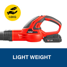 Load image into Gallery viewer, TOPEX 20V Cordless Blower Hedge Trimmer and Grass Trimmer Combo Kit w/ Battery