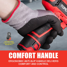 Load image into Gallery viewer, TOPEX 12V Cordless Impact Wrench with 3/8-Inch Chuck, Torque Max 120 N.m, 6 Sockets Skin Only without Battery