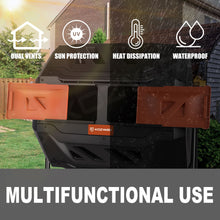 Load image into Gallery viewer, KOZYARD Dual Chamber Compost Bin 360 Degree Rotating with Lids