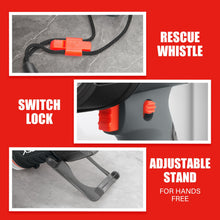 Load image into Gallery viewer, TOPEX Rechargeable Spotlight with 1000 Lumen Cree LED, IP67 Waterproof Handheld Flashlight Searchlight with Detachable Red Light Filter