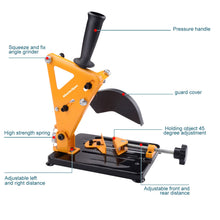 Load image into Gallery viewer, MasterSpec Angle Grinder Stand Holder Bench Support Bracket 100-125mm Machine