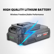 Load image into Gallery viewer, TOPEX 20V Cordless Handheld Vacuum Cleaner for Home &amp; Car w/ Battery &amp; Charger