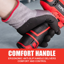 Load image into Gallery viewer, TOPEX 12V Cordless Impact Wrench with 3/8-Inch Chuck, Torque Max 120 N.m, 6 Sockets