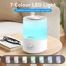 Load image into Gallery viewer, [For Email Subscriber Only.COUPON CODE：SLAP15OFF] Stelive 2.5L Humidifier for Bedroom Children&#39;s Room, Cool Mist Humidifier and Essential Oil Diffuser Combo, Top Fill Humidifier for Baby, Home, Plant