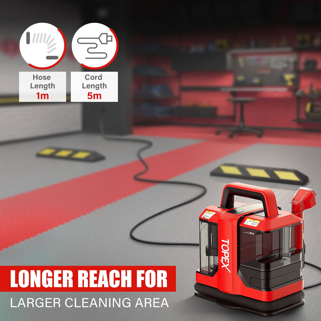 TOPEX Carpet and Upholstery Spot Cleaner Professional Stain Remover SpotWasher