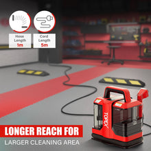 Load image into Gallery viewer, TOPEX Carpet and Upholstery Spot Cleaner Professional Stain Remover SpotWasher