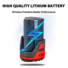 Load image into Gallery viewer, TOPEX 12V Cordless Rotary Tool Speed 5000-25000rpm With 12V 2.0Ah Lithium-Ion Battery&amp;14.4V /0.4A charger
