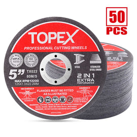 TOPEX 50-Piece 125mm 5